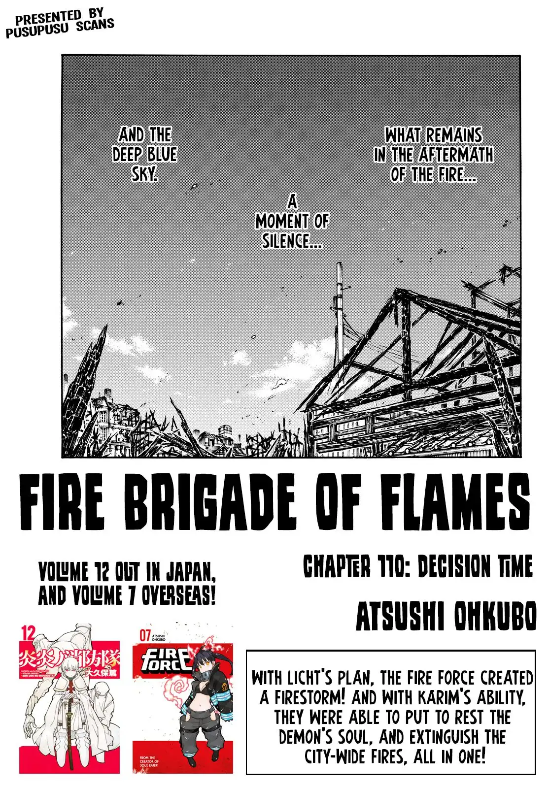 Fire Brigade of Flames Chapter 110 1